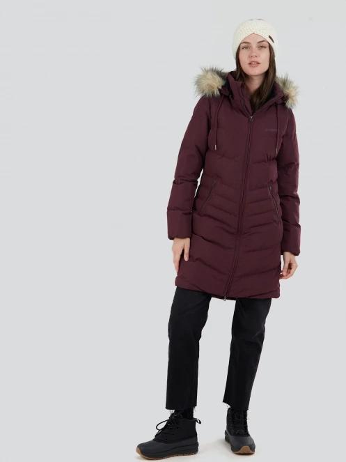 Fundango Puppis Padded Jacket damski kurtka zimowa fiolet 4