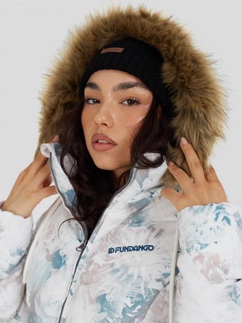 Fundango Puppis Padded Jacket damski kurtka zimowa wielokolorowy 7