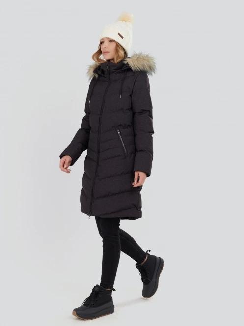 Fundango Puppis Padded Jacket damski kurtka zimowa czarny 4