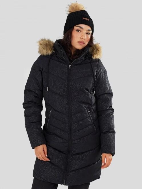Fundango Puppis Padded Jacket damski kurtka zimowa czarny 2