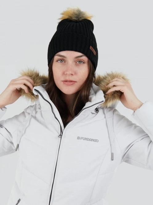 Fundango Puppis Padded Jacket damski kurtka zimowa biały 6