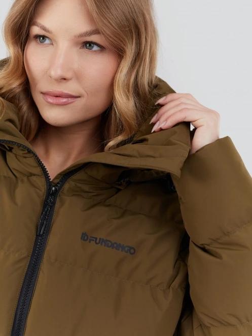 Fundango Amber Padded Jacket damski kurtka przejściowa oliwka 5