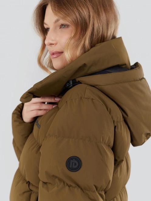 Fundango Amber Padded Jacket damski kurtka przejściowa oliwka 6