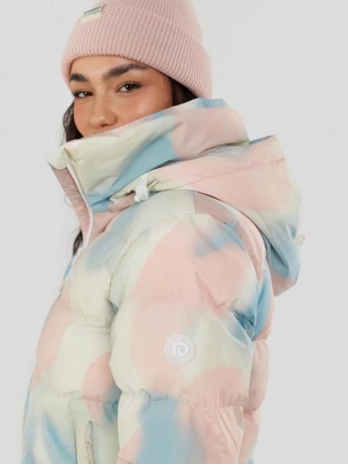 Fundango Amber Padded Jacket damski pikowana kurtka przejściowa wielokolorowy 7