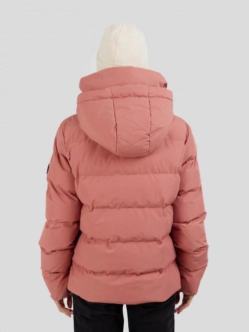 Fundango Amber Padded Jacket damski pikowana kurtka przejściowa różowy 3