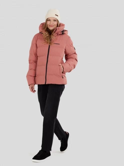 Fundango Amber Padded Jacket damski pikowana kurtka przejściowa różowy 4