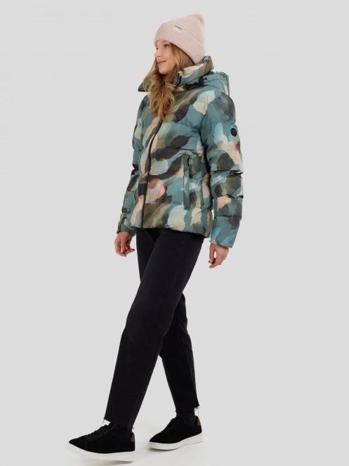 Fundango Amber Padded Jacket damski pikowana kurtka przejściowa wielokolorowy 5