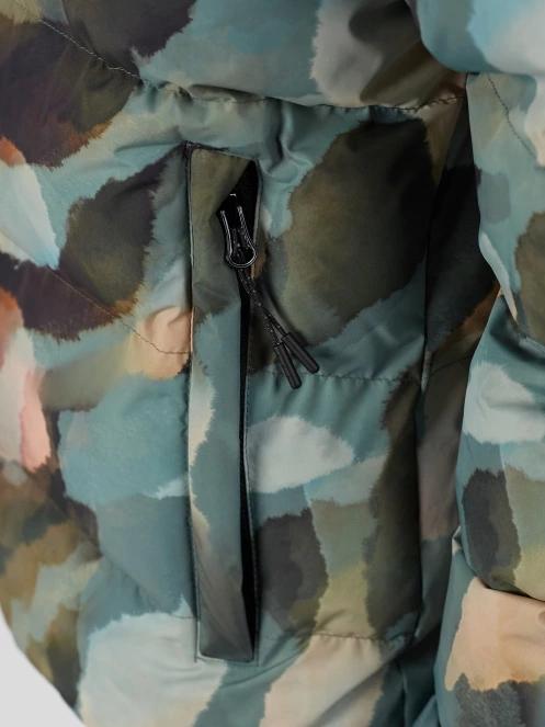 Fundango Amber Padded Jacket damski pikowana kurtka przejściowa wielokolorowy 8