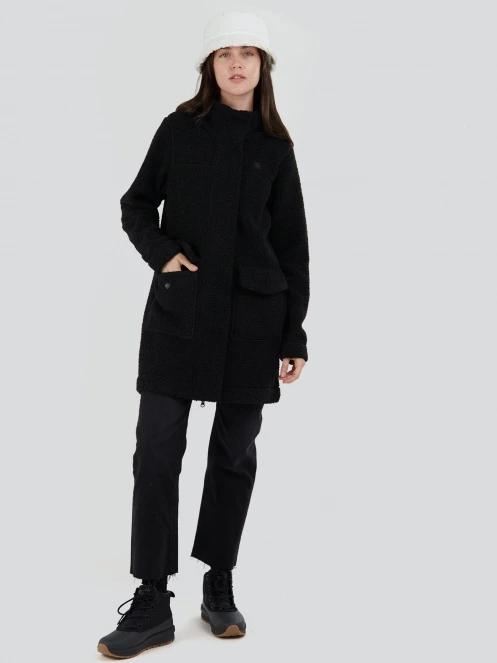 Fundango Elle Fleece Jacket damski kurtka przejściowa czarny 4