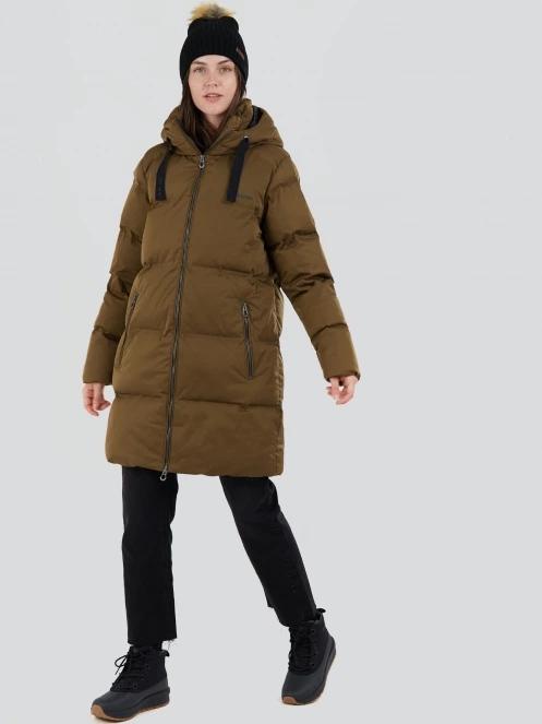Fundango Vanessa Padded Jacket damski kurtka zimowa oliwka 4