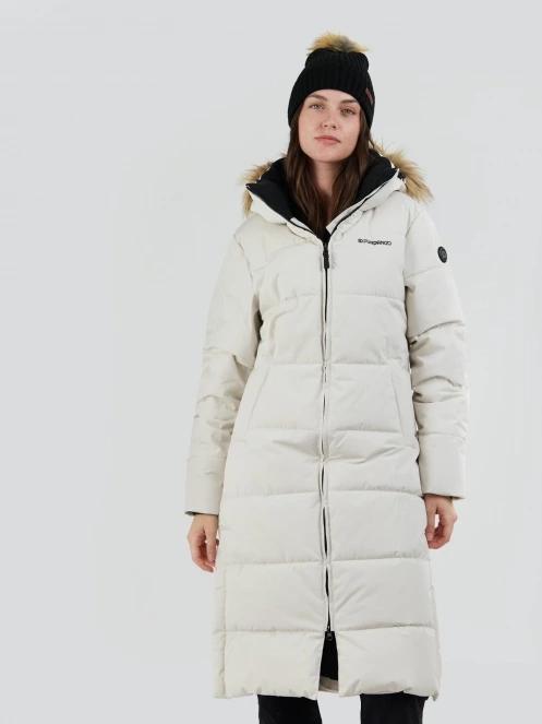 Fundango Meganne Padded Jacket damski kurtka zimowa piasek 2