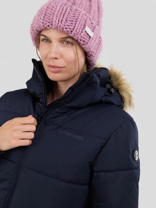 Fundango Meganne Padded Jacket damski kurtka zimowa ciemnoniebieski 7