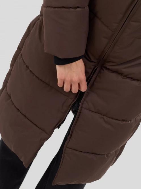 Fundango Meganne Padded Jacket damski kurtka zimowa brąz 9