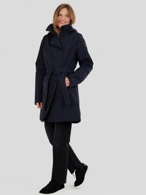 Fundango Charlotte Trenchcoat damski prochowiec ciemnoniebieski 4