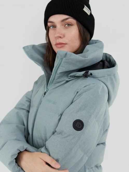 Fundango Mirabelle Padded Jacket damski pikowana kurtka przejściowa zielony 5