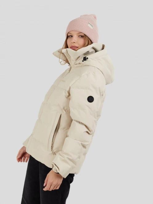 Fundango Mirabelle Padded Jacket damski pikowana kurtka przejściowa piasek 5