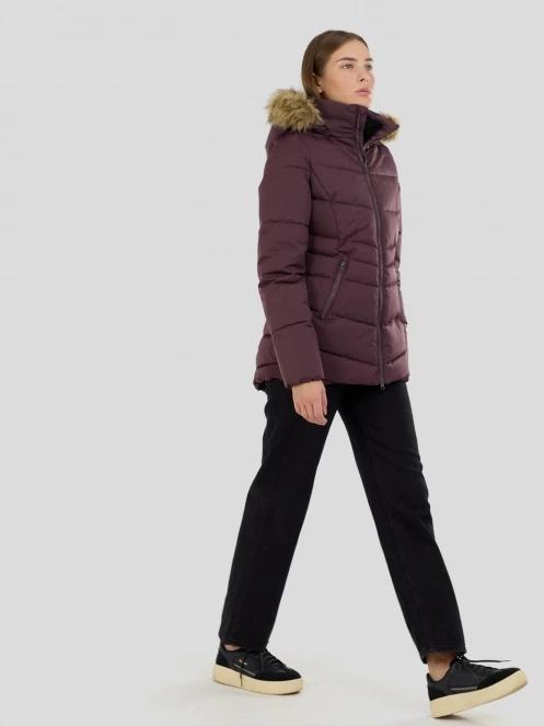 Fundango Prue Padded Jacket damski kurtka zimowa fiolet 4