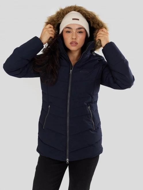 Fundango Prue Padded Jacket damski kurtka zimowa ciemnoniebieski 5