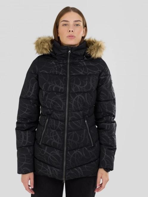 Fundango Prue Padded Jacket damski kurtka zimowa czarny 2