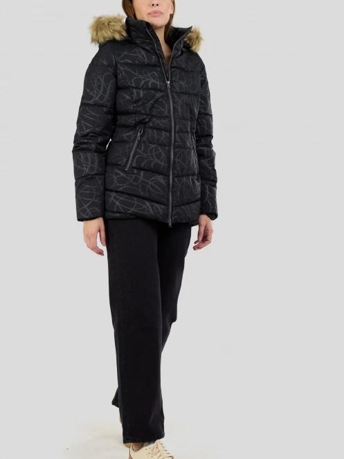 Fundango Prue Padded Jacket damski kurtka zimowa czarny 5
