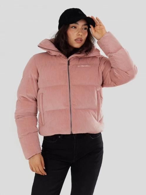 Fundango Lina Padded Jacket damski pikowana kurtka przejściowa różowy 2