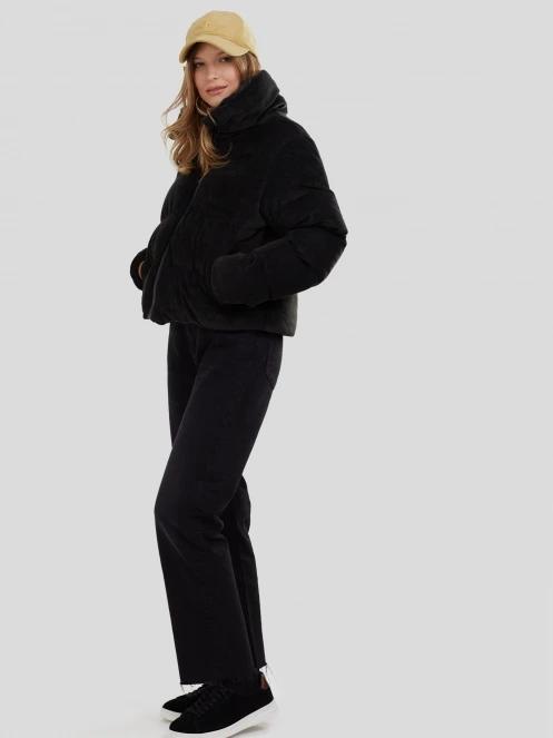 Fundango Lina Padded Jacket damski pikowana kurtka przejściowa czarny 4