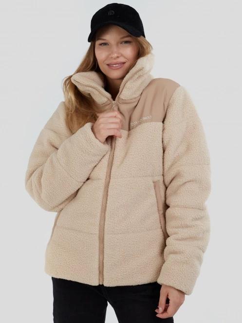 Fundango Nukka Padded Jacket damski pikowana kurtka przejściowa piasek 5