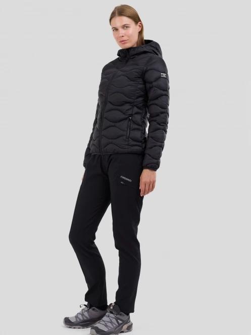 Fundango Vinke Padded Jacket damski pikowana kurtka przejściowa czarny 4