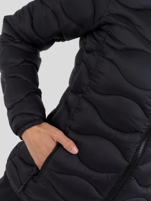 Fundango Vinke Padded Jacket damski pikowana kurtka przejściowa czarny 7