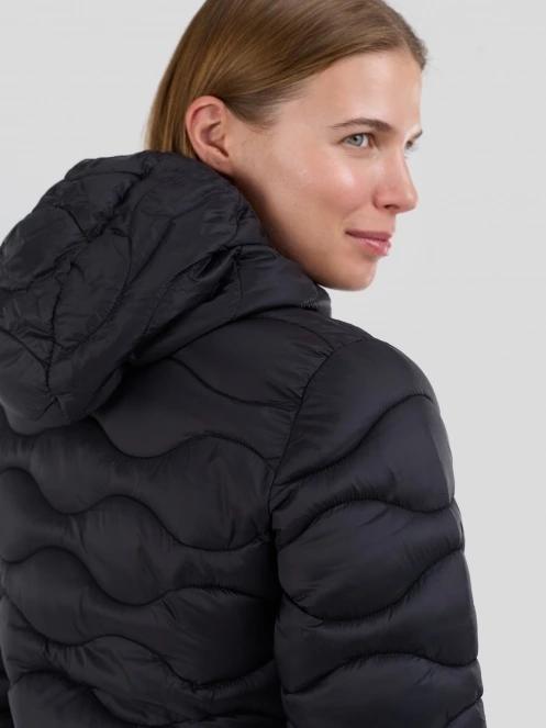 Fundango Vinke Padded Jacket damski pikowana kurtka przejściowa czarny 8
