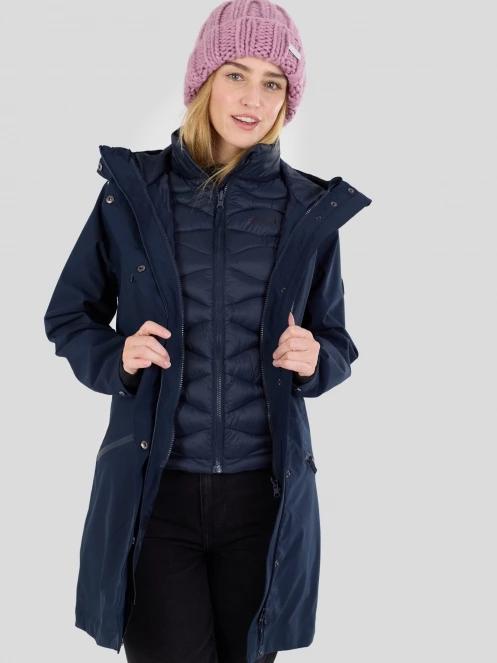 Fundango Astrion 3 in 1 Jacket damski kurtka przejściowa ciemnoniebieski 8