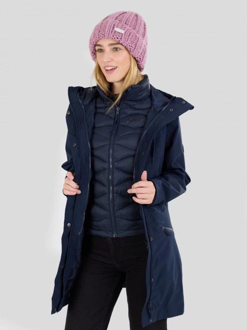 Fundango Astrion 3 in 1 Jacket damski kurtka przejściowa ciemnoniebieski 9