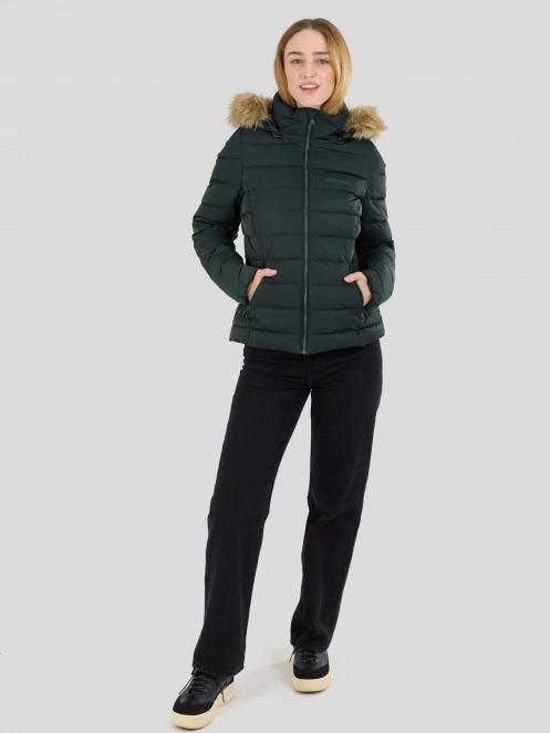 Fundango Urban Lite Jacket damski pikowana kurtka przejściowa oliwka 4