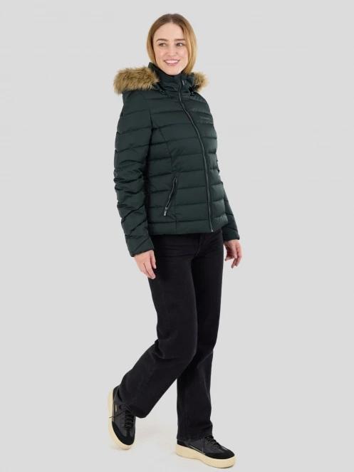 Fundango Urban Lite Jacket damski pikowana kurtka przejściowa oliwka 5