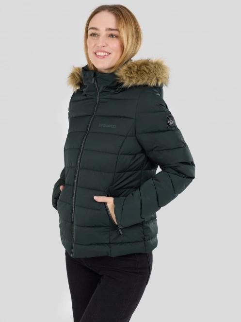 Fundango Urban Lite Jacket damski pikowana kurtka przejściowa oliwka 6