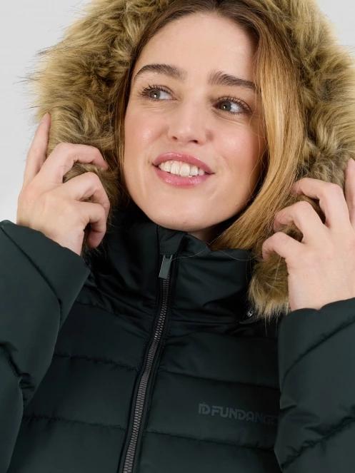 Fundango Urban Lite Jacket damski pikowana kurtka przejściowa oliwka 7
