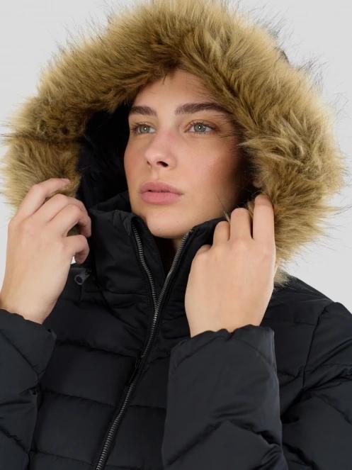 Fundango Urban Lite Jacket damski pikowana kurtka przejściowa czarny 5
