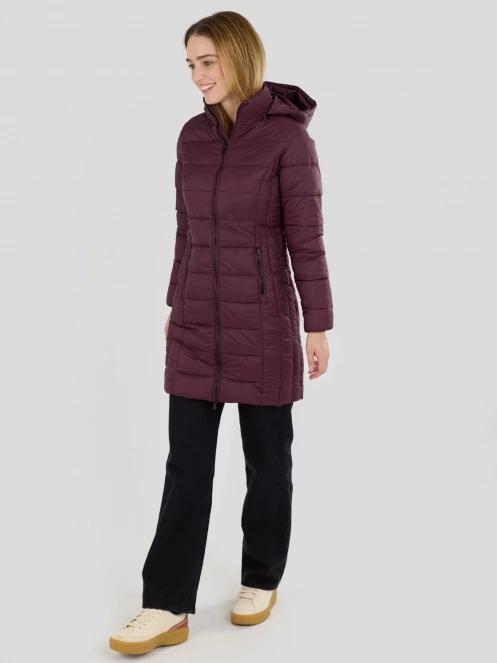 Fundango Lunel Padded Jacket damski pikowana kurtka przejściowa fiolet 4
