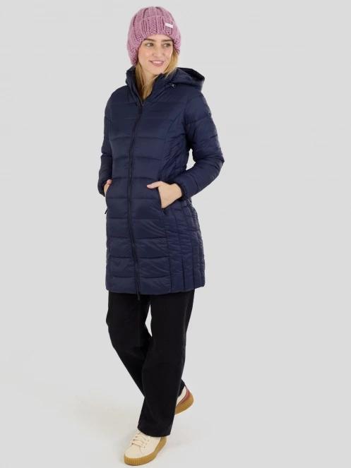 Fundango Lunel Padded Jacket damski pikowana kurtka przejściowa ciemnoniebieski 5
