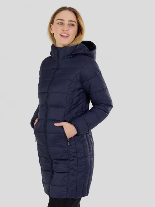 Fundango Lunel Padded Jacket damski pikowana kurtka przejściowa ciemnoniebieski 6