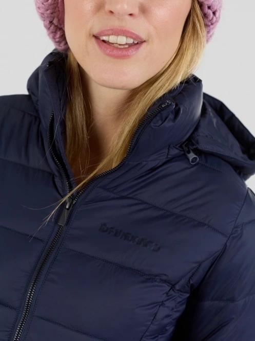 Fundango Lunel Padded Jacket damski pikowana kurtka przejściowa ciemnoniebieski 8