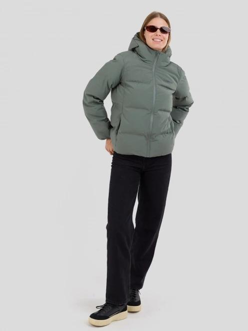 Fundango Everwind Padded Jacket damski pikowana kurtka zimowa zielony 4