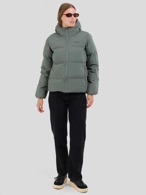 Fundango Everwind Padded Jacket damski pikowana kurtka zimowa zielony 5