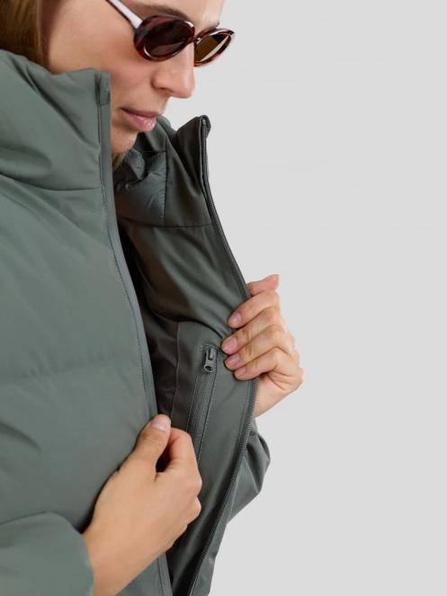 Fundango Everwind Padded Jacket damski pikowana kurtka zimowa zielony 7