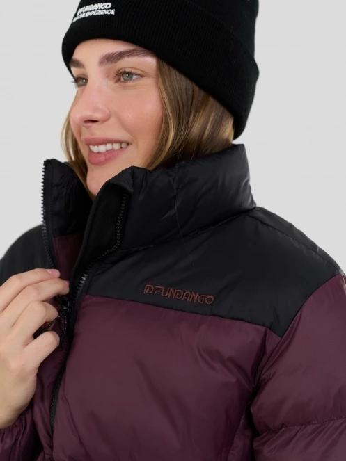 Fundango Nina Padded Jacket damski pikowana kurtka zimowa fiolet 7