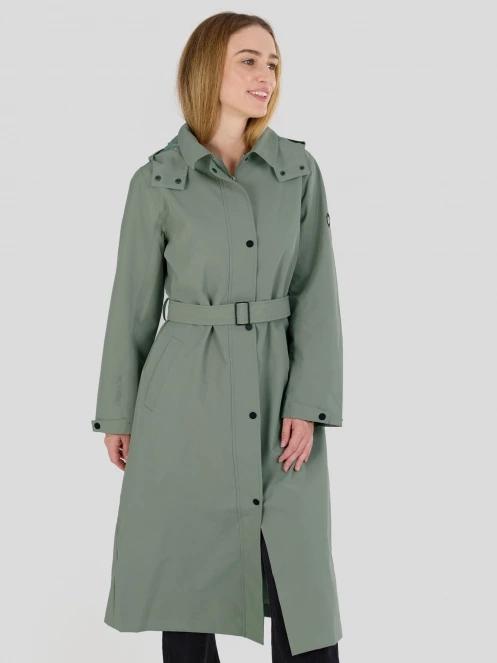 Fundango Brighton Trenchcoat damski prochowiec zielony 2