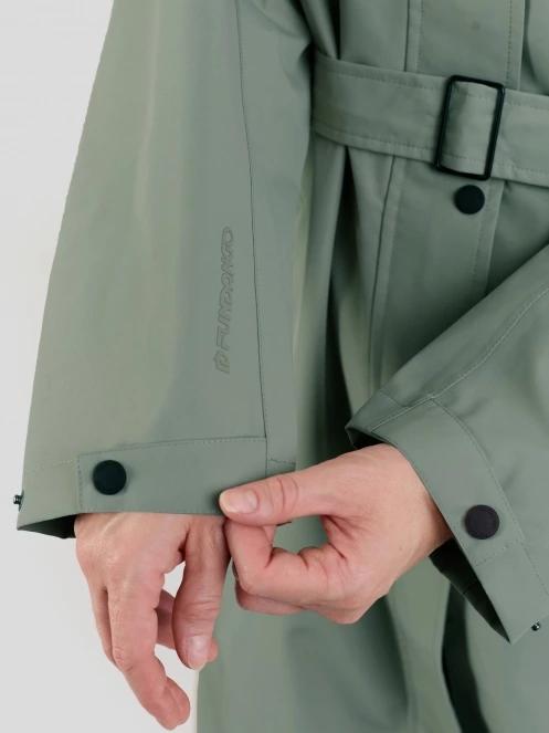 Fundango Brighton Trenchcoat damski prochowiec zielony 8