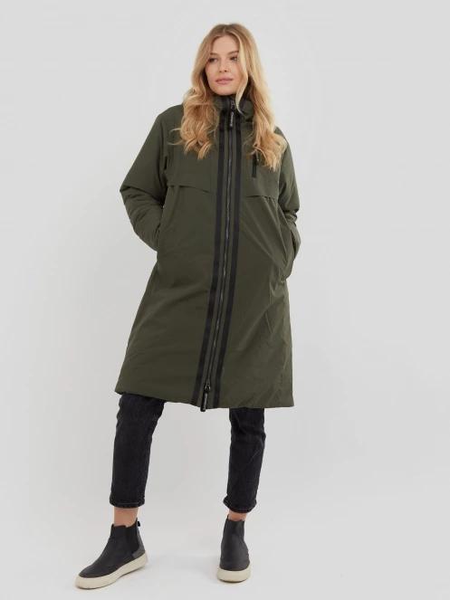 Fundango Carya Parka Jacket damski kurtka wyjściowa oliwka 2