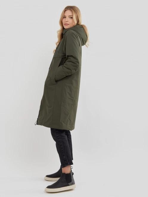 Fundango Carya Parka Jacket damski kurtka wyjściowa oliwka 4