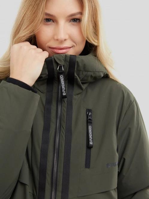 Fundango Carya Parka Jacket damski kurtka wyjściowa oliwka 5